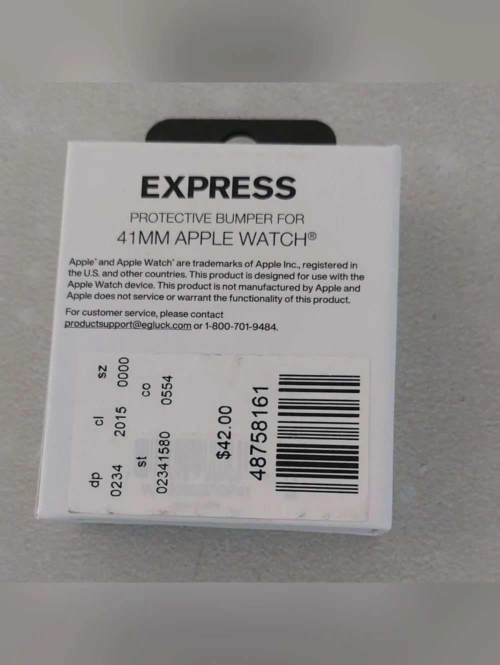 Express Gold Crystal Watch Bumper